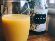 A picture of alcohol smoothie