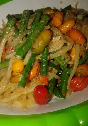 Foto resep Tumis pepaya muda mix