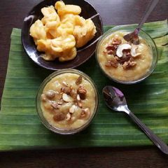 A picture of Jaggery Jackfruit Payasam.