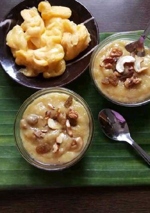 A picture of Jaggery Jackfruit Payasam.