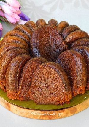 Foto resep Bolu Karamel atau Bolu Sarang Semut