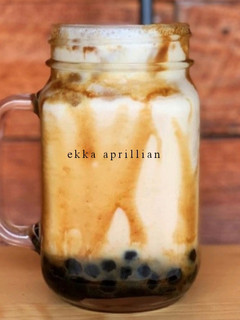 Foto resep Boba Nutrijel milk brown sugar