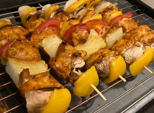 Foto principal de Brochetas de pollo adobado