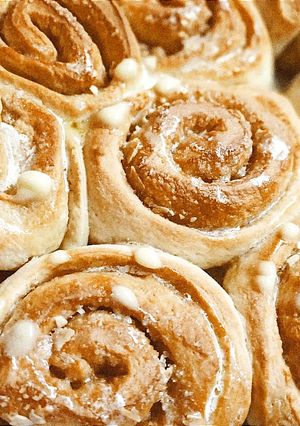 Φωτογραφία της συνταγής Vegan ρολά κανέλας (cinnamon rolls)