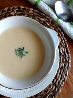 Una foto de Crema vichyssoise