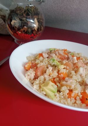 Una foto de Ensalada de Quinoa