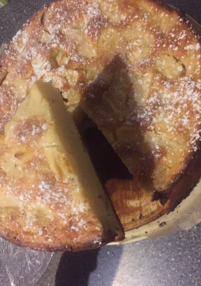 Una foto de Bizcocho de manzana