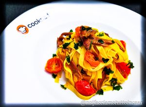 Foto di Tagliolini al Missoltino (specialità tipica del lago di Como)