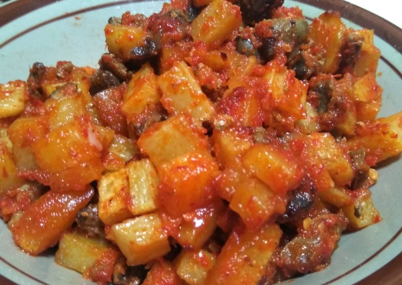 Balado ati ayam