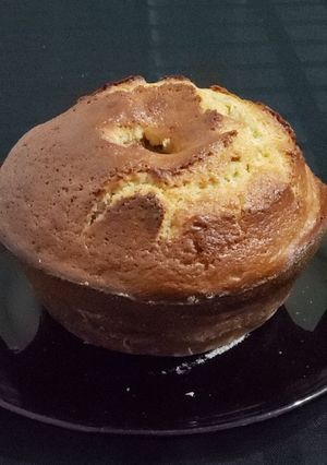 Una foto de Budín de banana y naranja