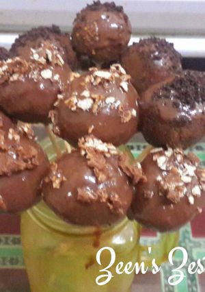 A picture of Choco Cake Pops.