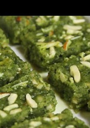 A picture of Matar ki barfi.