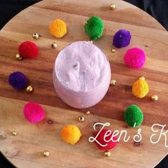 A picture of Blueberry Lassi.