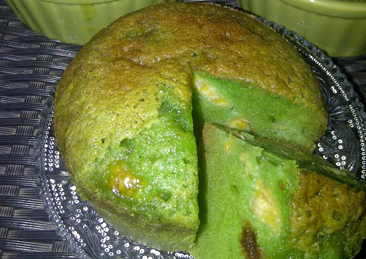 Resep Cake pisang ijo, Sempurna