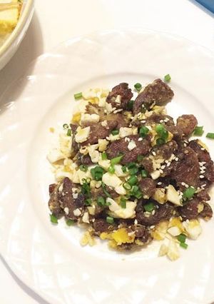 Foto resep Daging Sapi Telur Asin