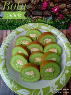 Foto resep 46* Bolu Gulung Pandan/Roll Cake Pandan