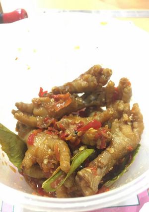 Foto resep Ceker pedas manis