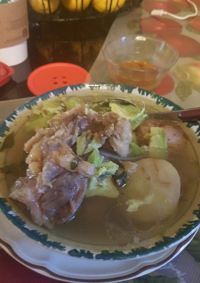 Una foto de Caldo de res