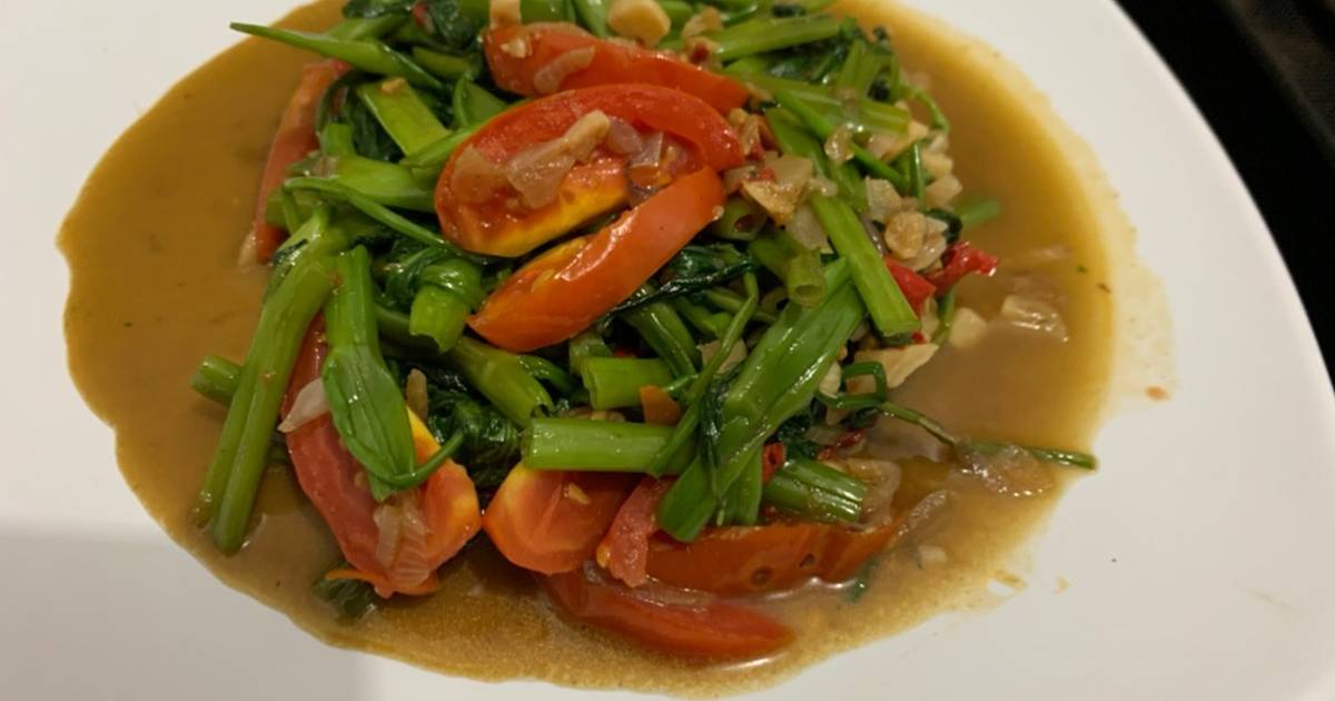 Resep Cha Kangkung Balacan oleh ikae pratiwi - Cookpad