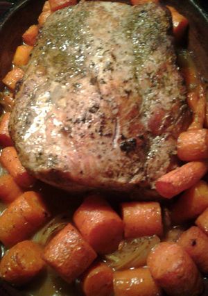 A picture of Pears and Pork.