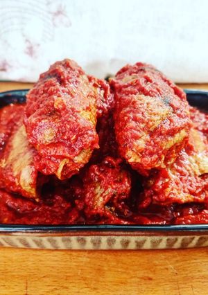 A picture of Sunday Beef Braciole Sauce.