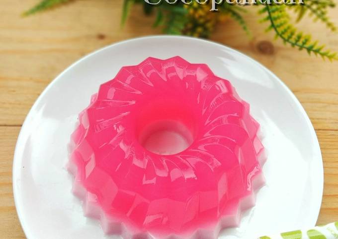 Puding Lapis Cocopandan Nutrijell