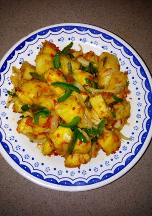 Curries Yam ainihin hoton girkin