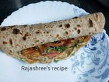 चपाती रॅप (Chapati Wrap Recipe In Marathi)