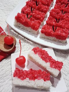 Foto resep Kue Sengkulun Merah Putih