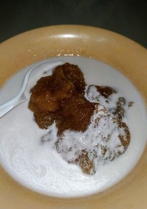 Foto resep Bubur ubi kayu kuah santan