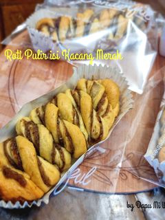 Foto resep 185. Roti Pulir isi Kacang Merah