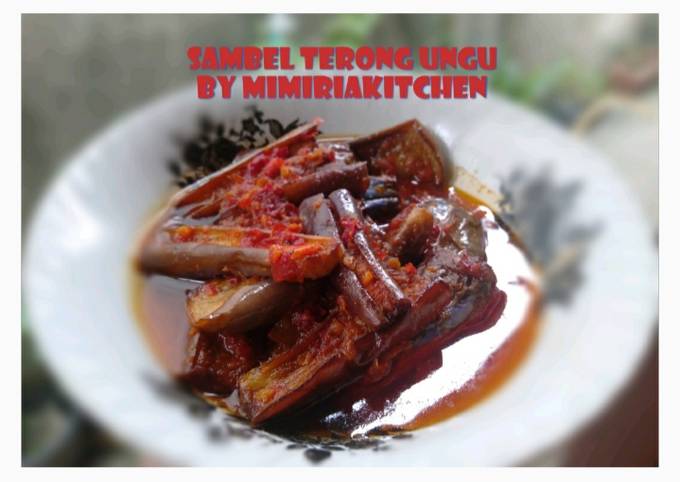 Resep Sambel Terong Ungu, Menggugah Selera