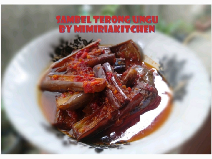 Resep Sambel Terong Ungu, Menggugah Selera