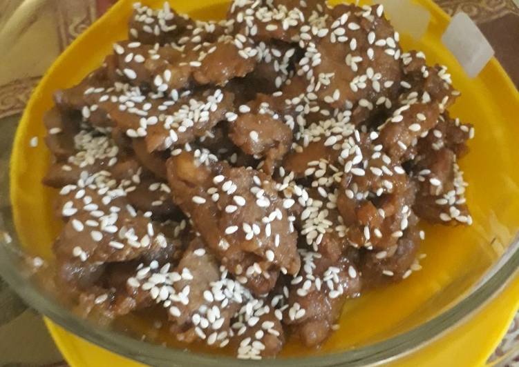 Resep Daging Wijen Oleh Netty Gan Cookpad