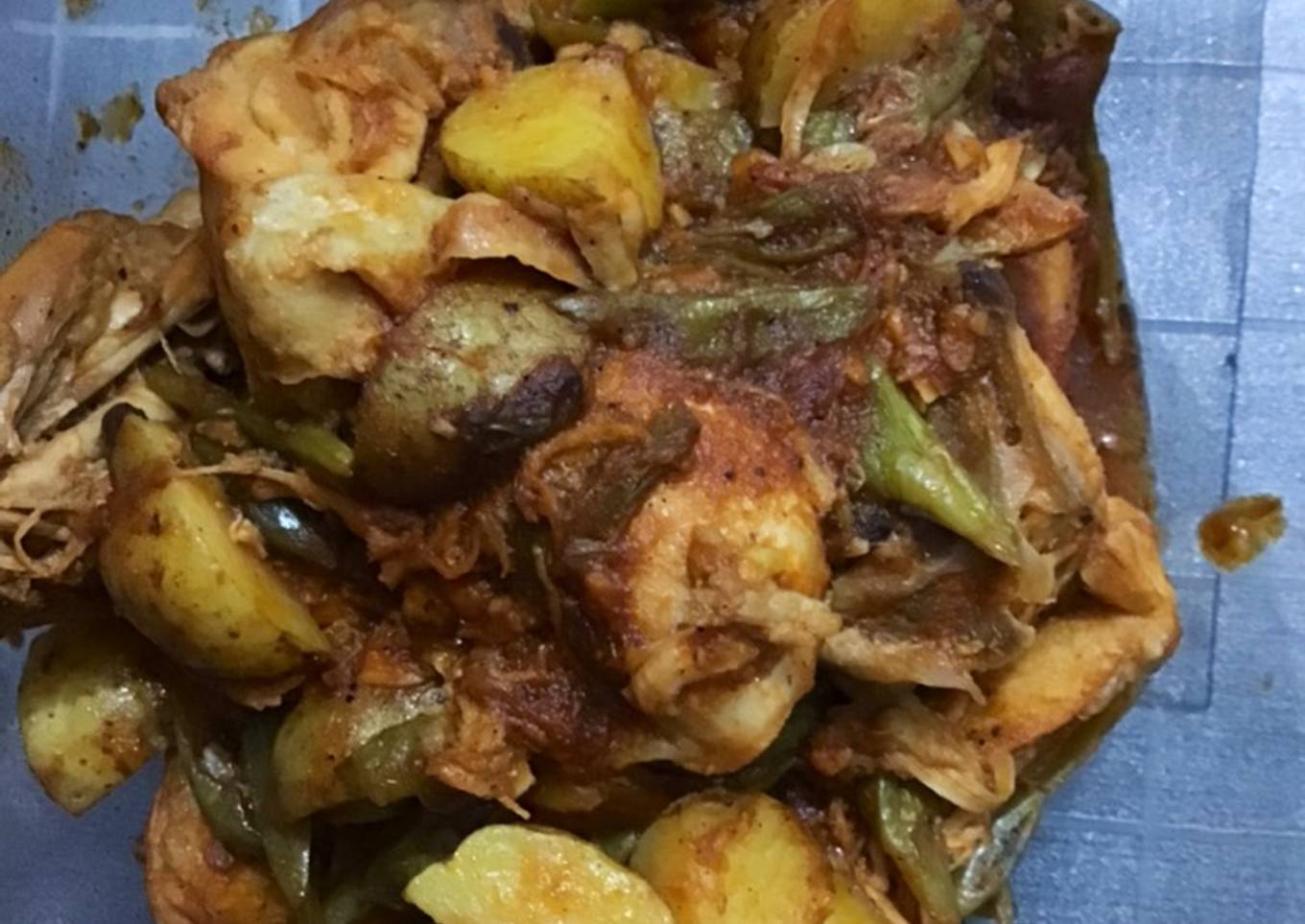 Steps to Make Any-night-of-the-week Chicken Afritada