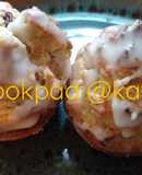 Baked Sour Cream Glazed Doughnut Muffins