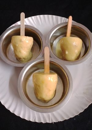 *மேங்கோ குல்ஃபி* (எனது, 525 வது ரெசிபி) செய்முறை முக்கிய புகைப்படம்
