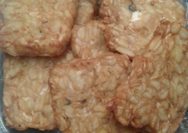 Tempe goreng simple