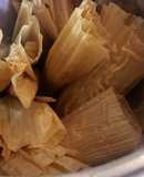 Tamales de setas