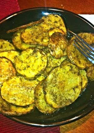 A picture of Roasted potatoes.