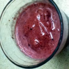 A picture of Mixed Berry Power Smoothie.
