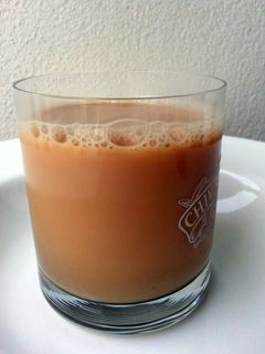 A picture of Milk Tea/Teh Tarik.