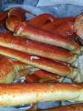Cajun Crab leg,Corn and New Potato Boil