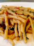 Strozzapreti Freschi con Zucchine e Pomodori