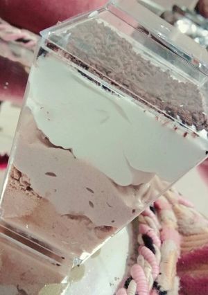 صورة لوصفة حلى كاسات بالشوكولا ✌❤