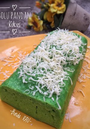 Foto resep Bolu Pandan Kukus 🌼