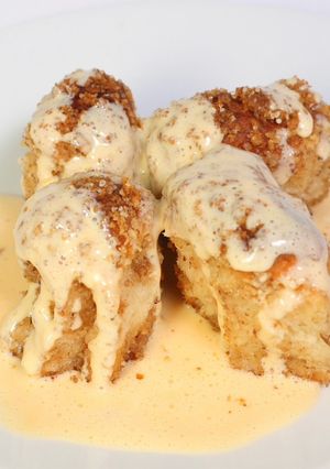 A picture of Golden Dumplings.