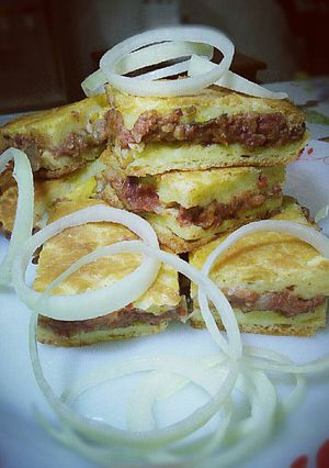 Foto resep Pyrogen choux pastry (soes isi ayam giling)