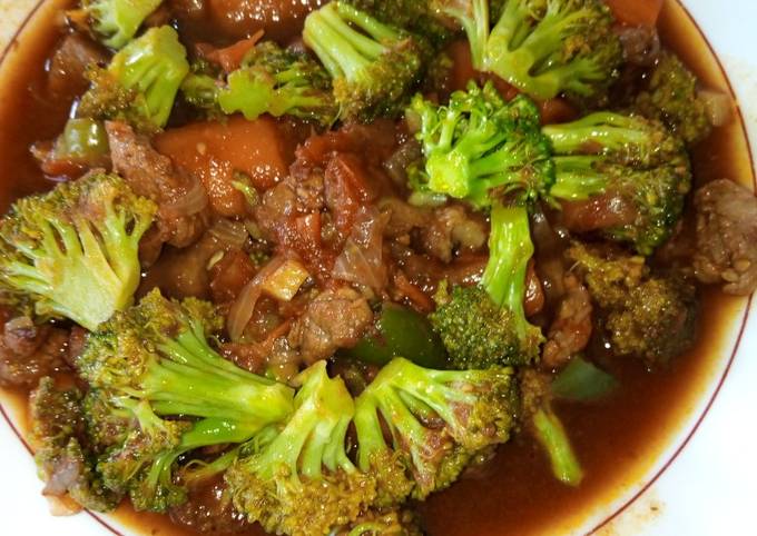 Easiest Way to Make Speedy Beef stew with broccoli