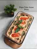 Pepes Tahu Jamur Pedas